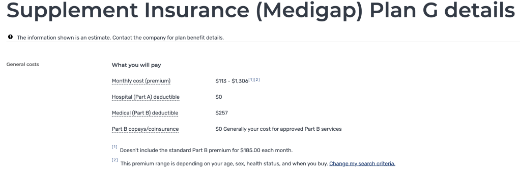 Why I think Plan G -Medicare Supplement plan -is the “G for GOLD&nbsp;STANDARD”